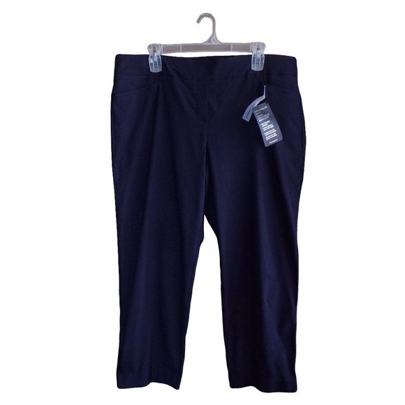 NWT Penningtons Straight Leg Pull On Pants - Picture 4 of 7